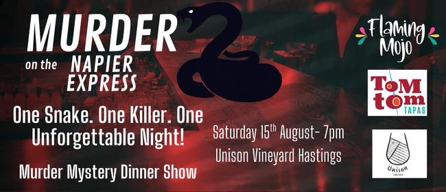 Murder on the Napier Express - Murder Mystery Dinner Show