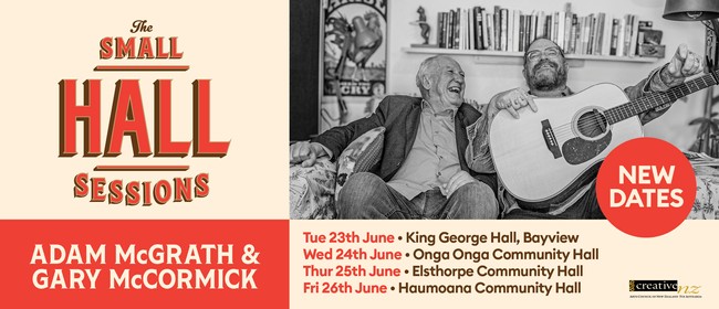 A Small Hall Session With Adam McGrath and Gary MacCormack