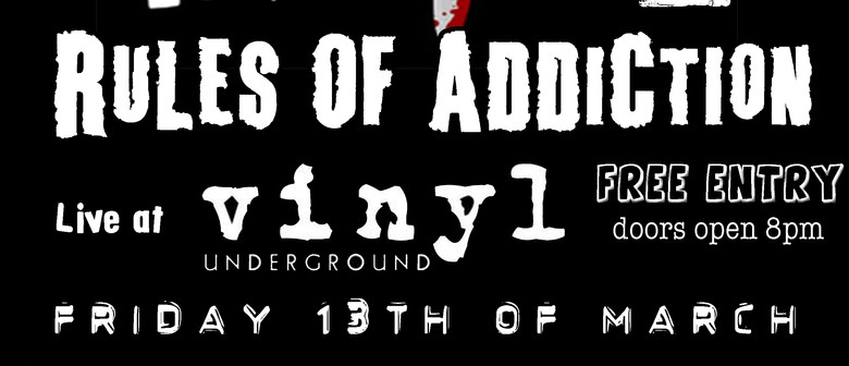 Friday The 13th With Rules Of Addiction Queenstown Eventfinda