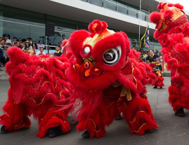 Melbourne lion dance team Parnell Chinese New Year - Lion Dance Performances - Auckland - Eventfinda