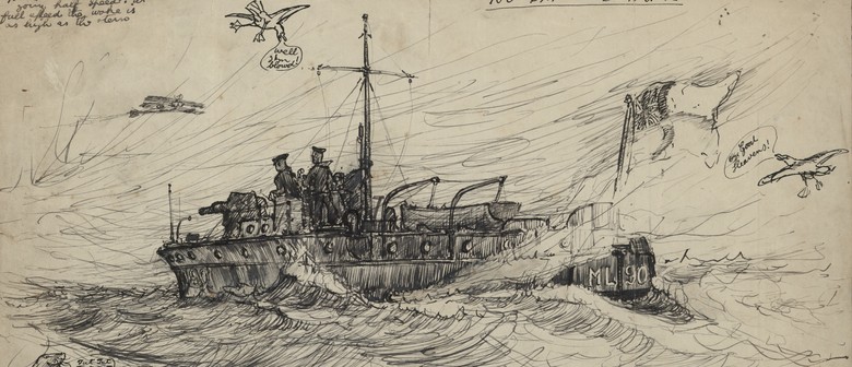 Ahoy! WW1 Naval Artists Lieutenants Esmond & Hal Atkinson