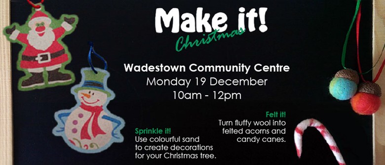 Sandart & Felting - Kids' Christmas Craft Workshop 