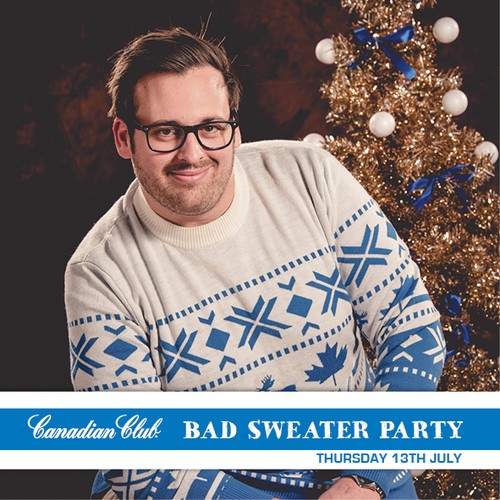 canadian club christmas sweater