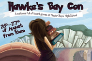 Hawke's Bay Con - A Suitcase Full of Board Games