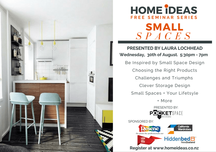 Small Spaces Seminar - Auckland - Eventfinda Small Spaces Seminar - Auckland - Eventfinda